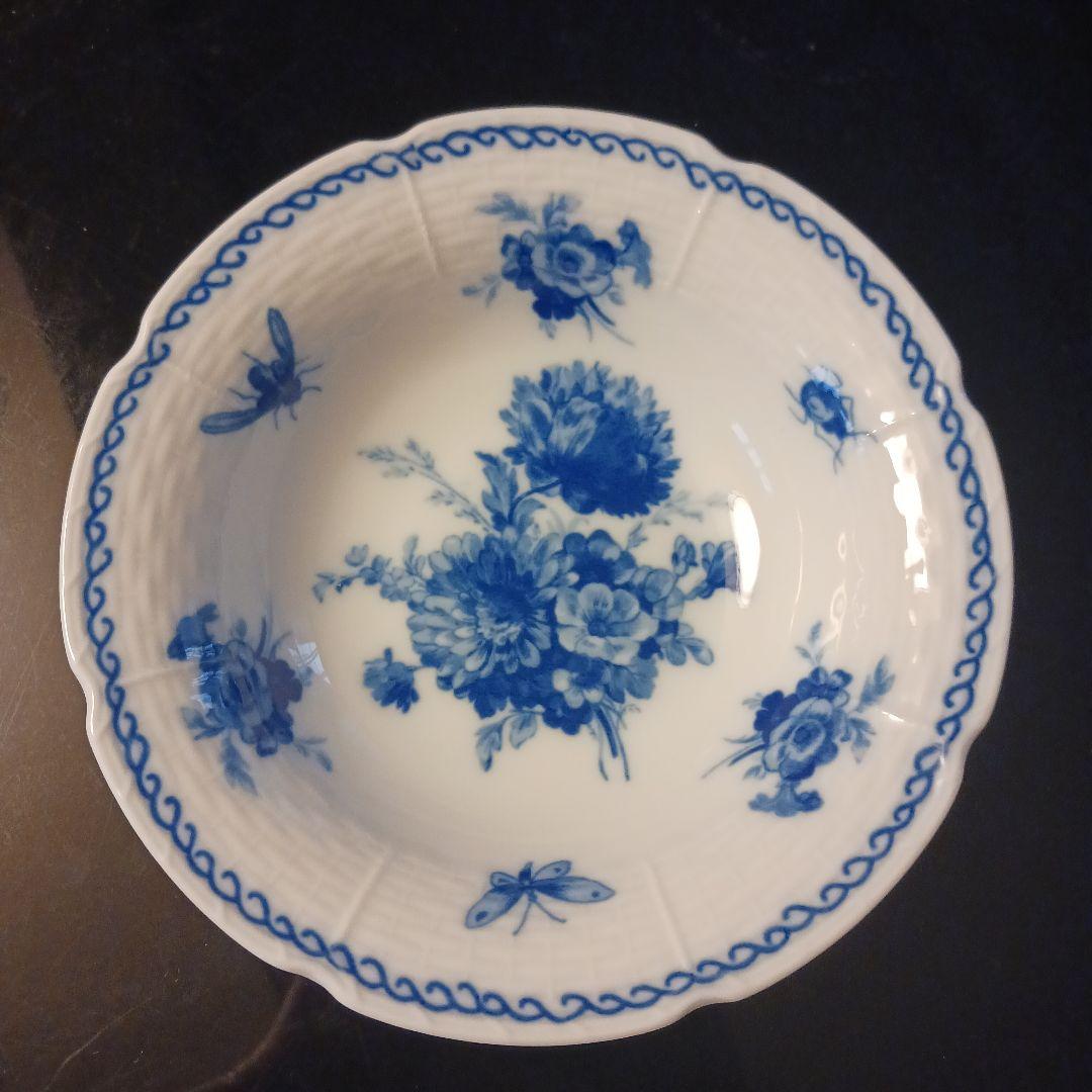 【Limoges RAYNAUD　レイノー】フルーツボウル４客