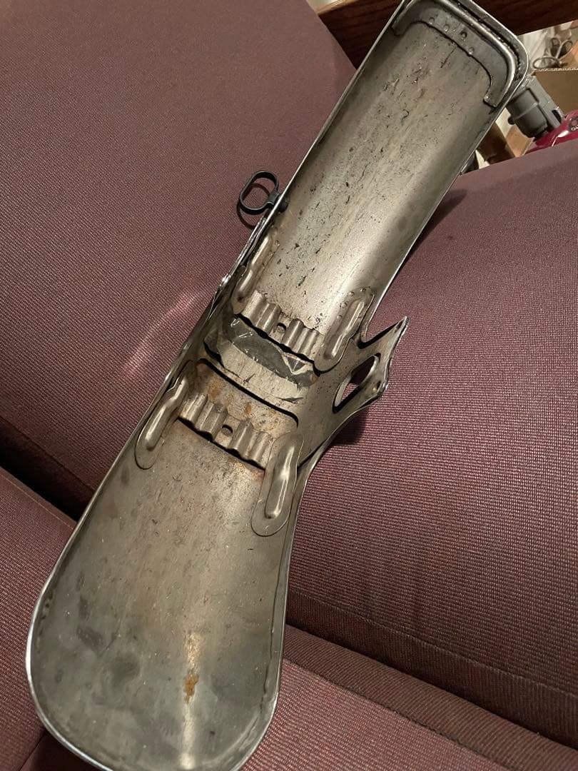 ゼファー750、1100用スチール製メッキフェンダー