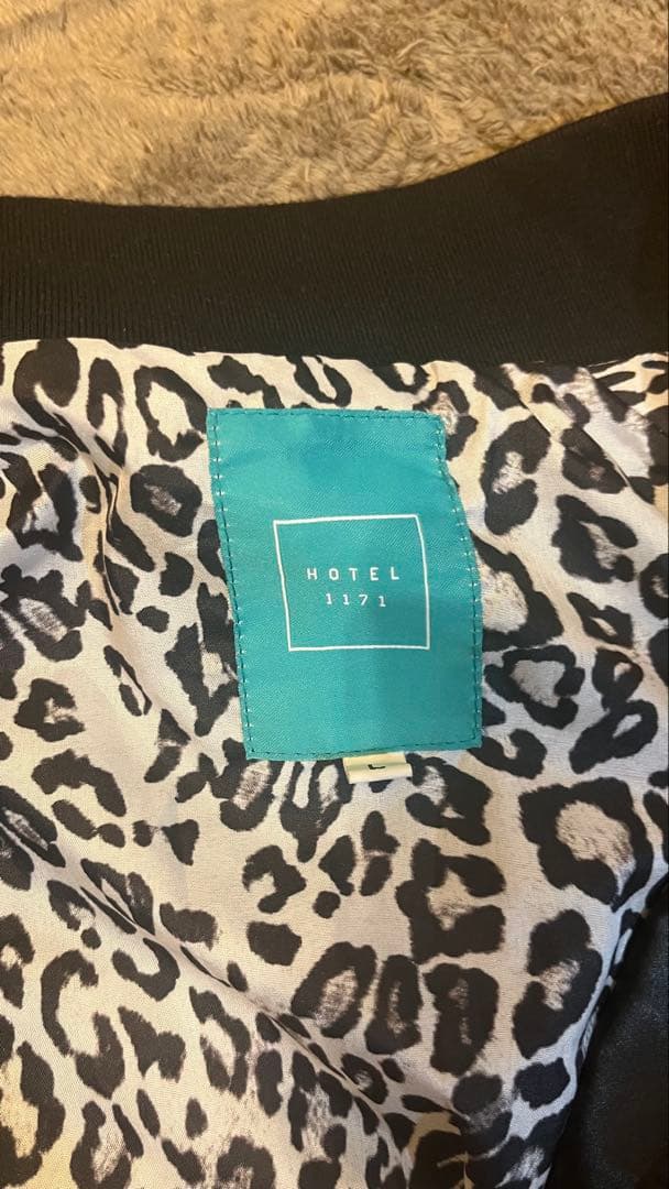 ロンハーマン HOTEL1171 レオパード サテンブルゾン ジャケット　新品