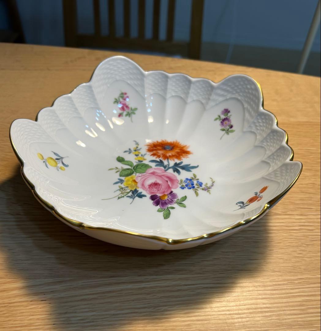 中古品　ほとんど未使用　マイセン　盛り鉢