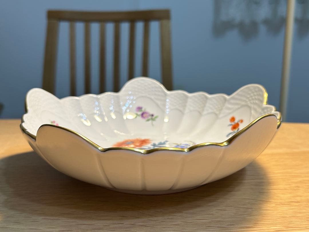 中古品　ほとんど未使用　マイセン　盛り鉢