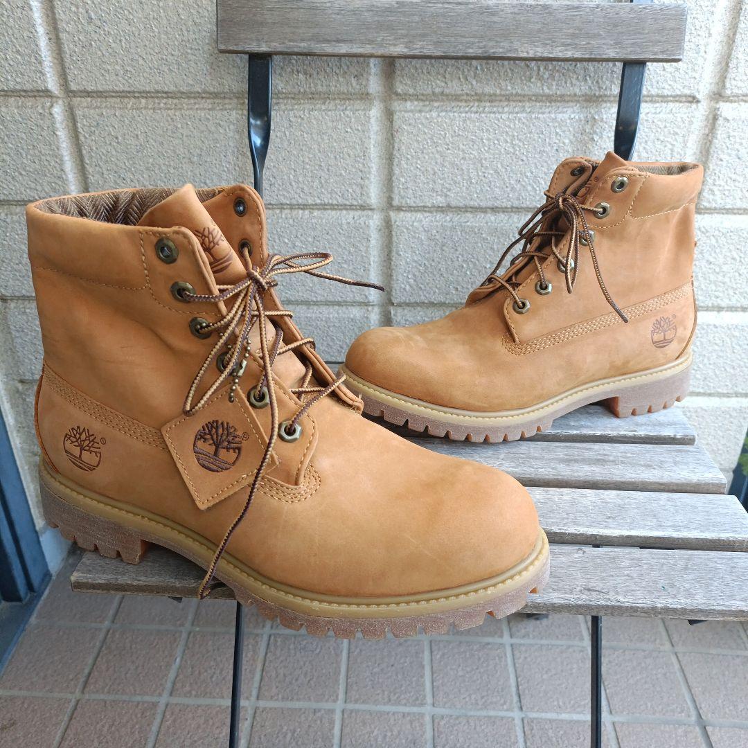 【 Timberland 】ロールトップ イエローブーツ