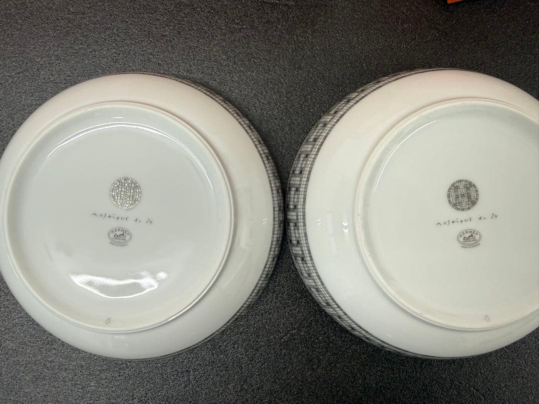 【２点セット】HERMES 陶磁器皿