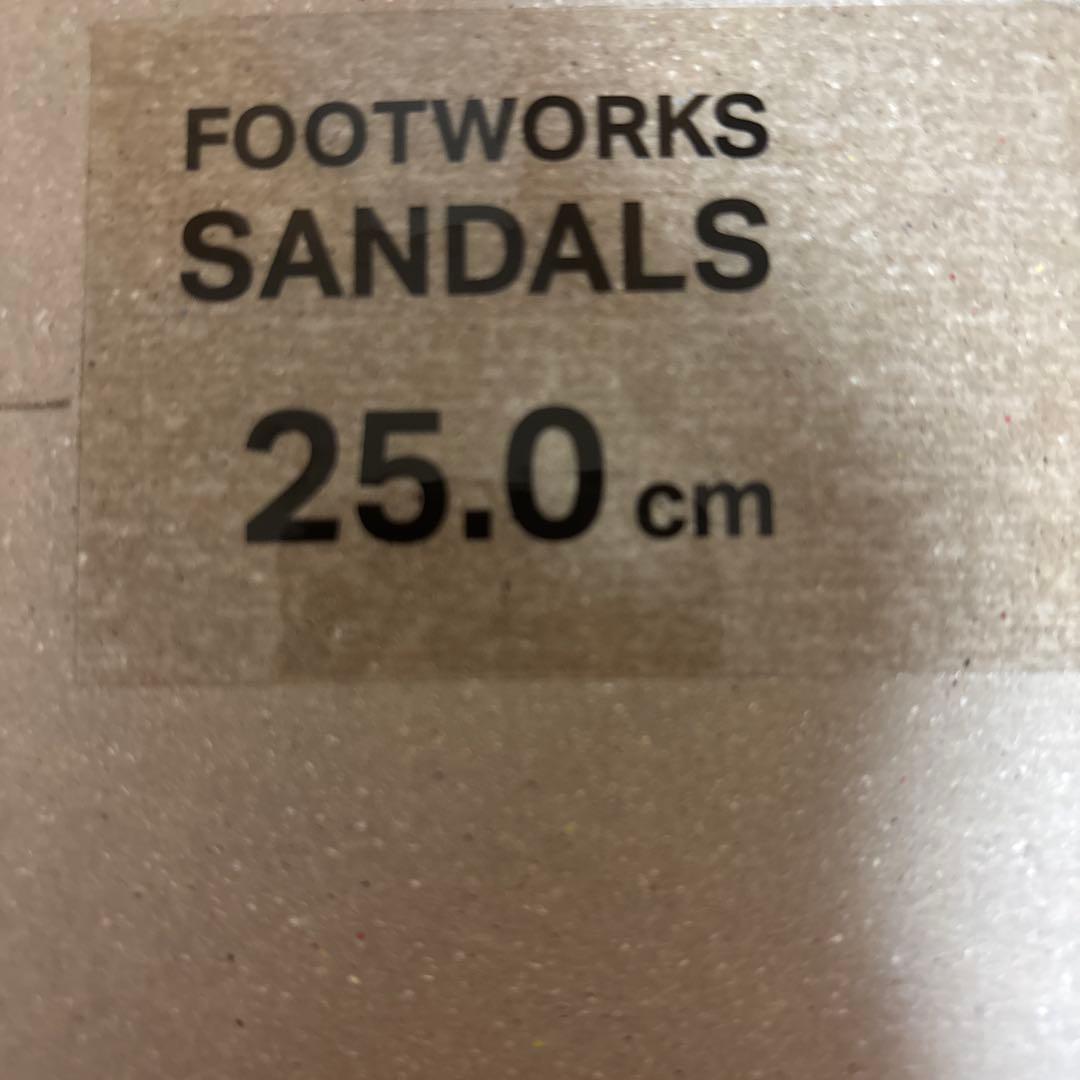 FOOTWORKS SANDALS サンダル 25.0cm