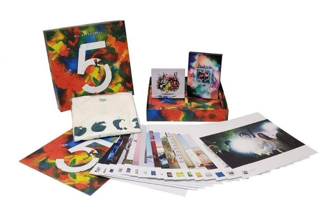 新品未開封 Mrs.GREEN APPLE 5 COMPLETE BOXアルバム