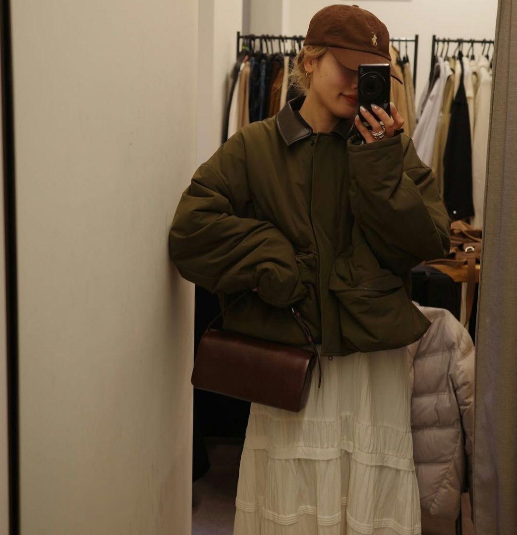 ETRETOKYO新品未使用品パディングショートブルゾン　KHAKI　S