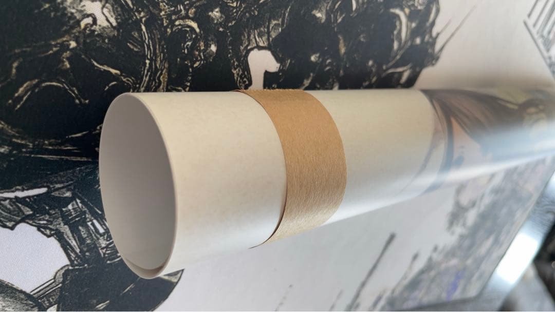 【新品未使用・限定版・極美品】ブレイブリーデフォルト B2の特大 AR ポスター