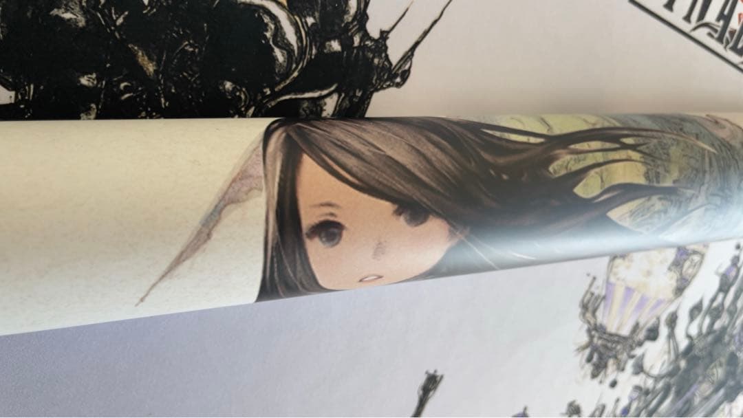 【新品未使用・限定版・極美品】ブレイブリーデフォルト B2の特大 AR ポスター