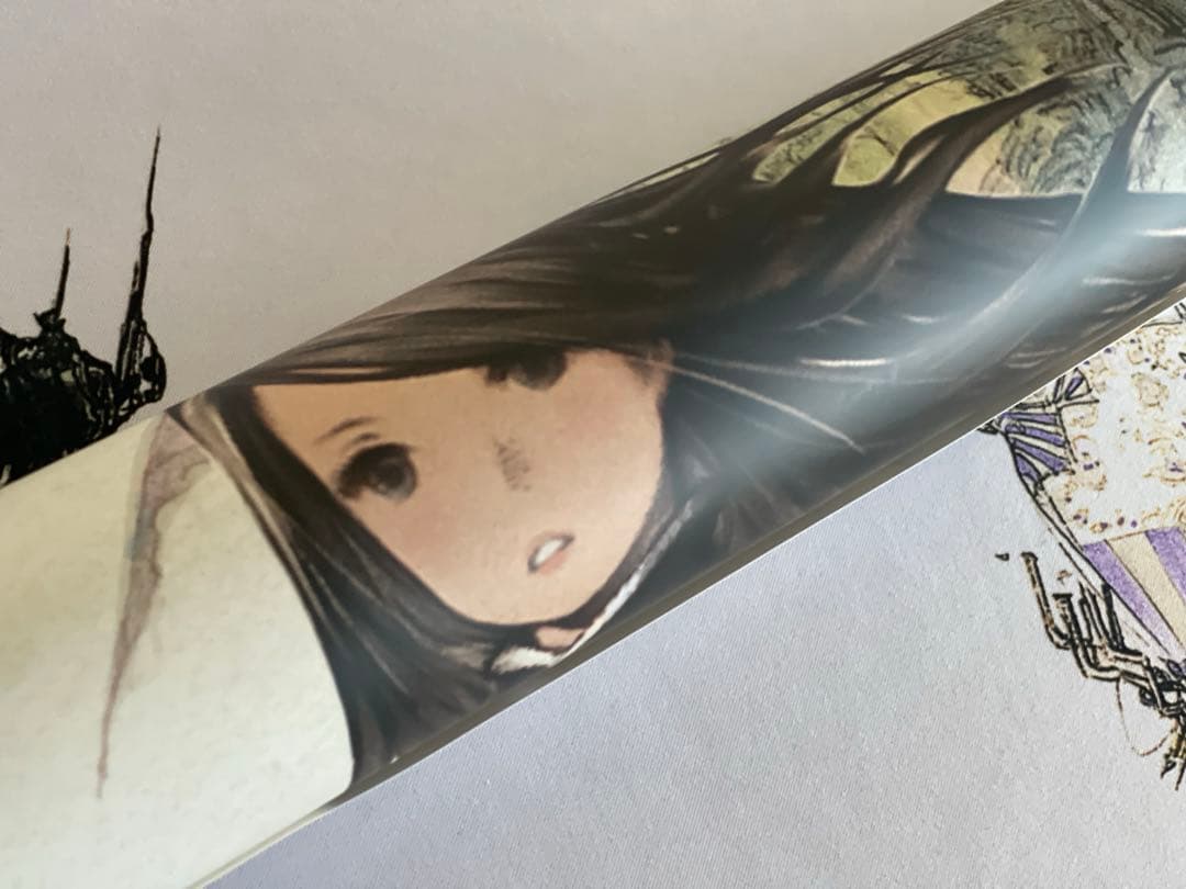 【新品未使用・限定版・極美品】ブレイブリーデフォルト B2の特大 AR ポスター