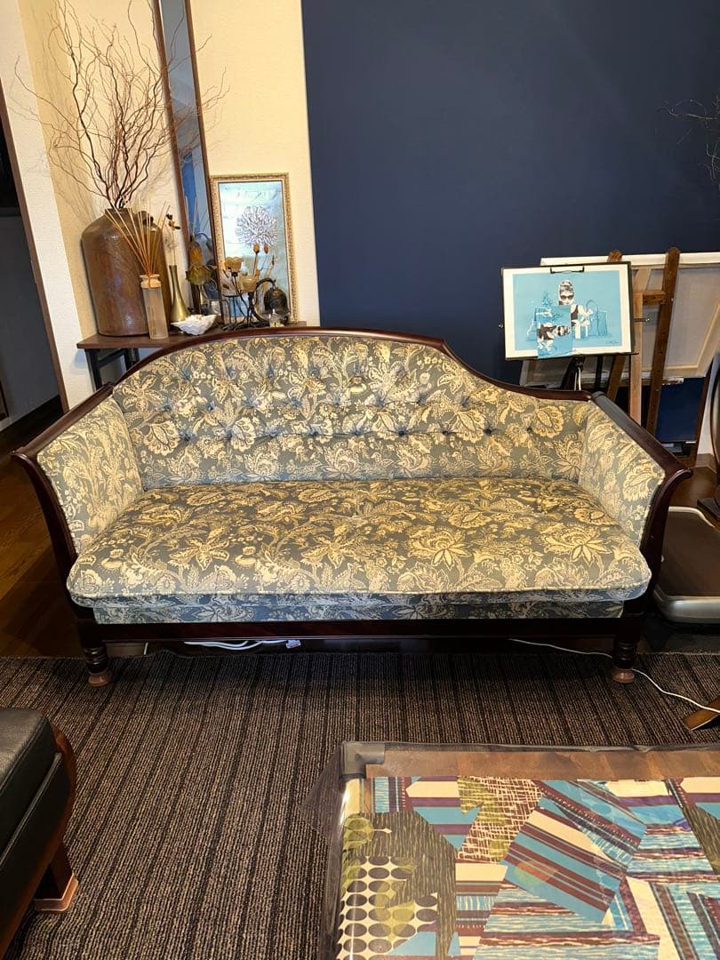 3人掛け アンティーク ソファ