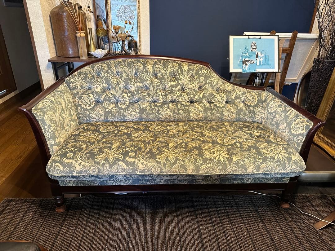 3人掛け アンティーク ソファ