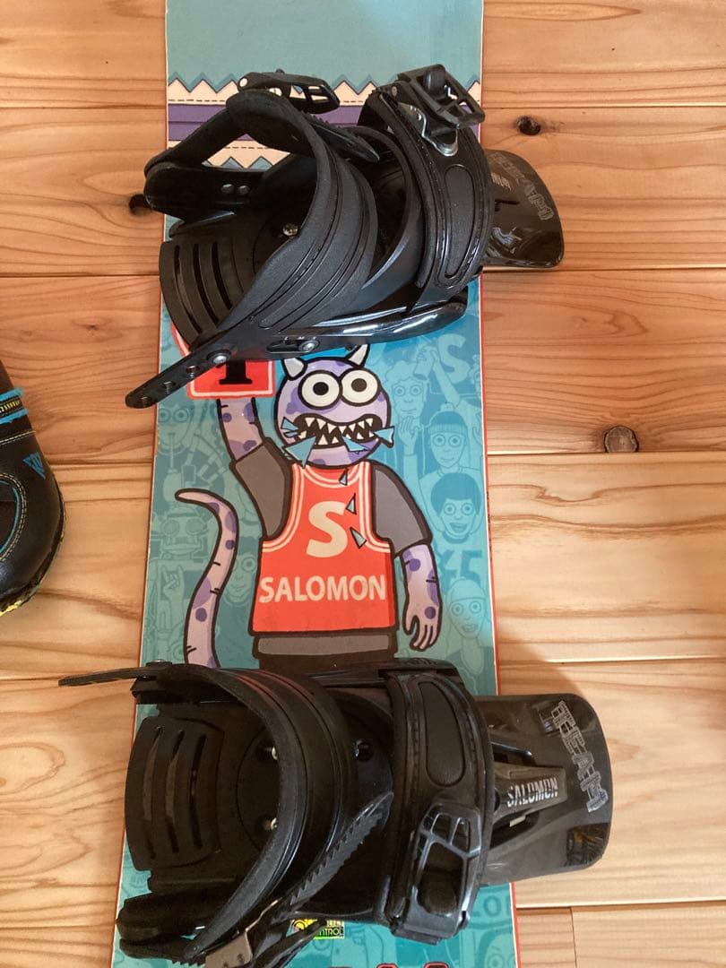 SALOMON サロモン スノーボードセット ３点セット　キッズ　ジュニア