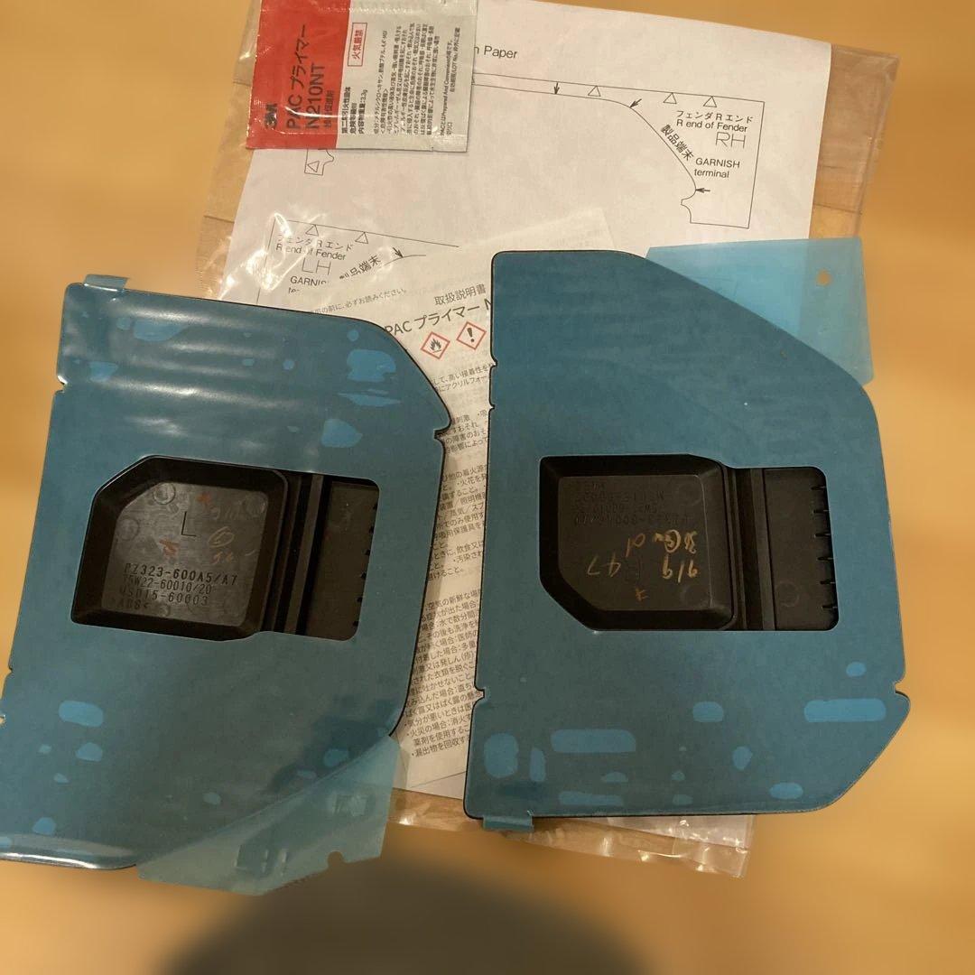 モデリスタ フェンダーガーニッシュ ブラック