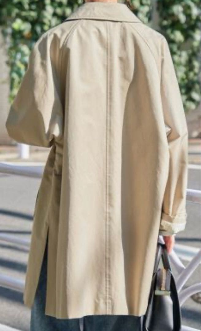 Spick&Span TIC ギャバジンステンカラーコート 38大きめ