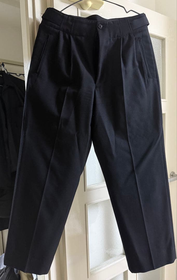 yoke 2TUCK WIDE GURKHA TROUSERS 新品未使用