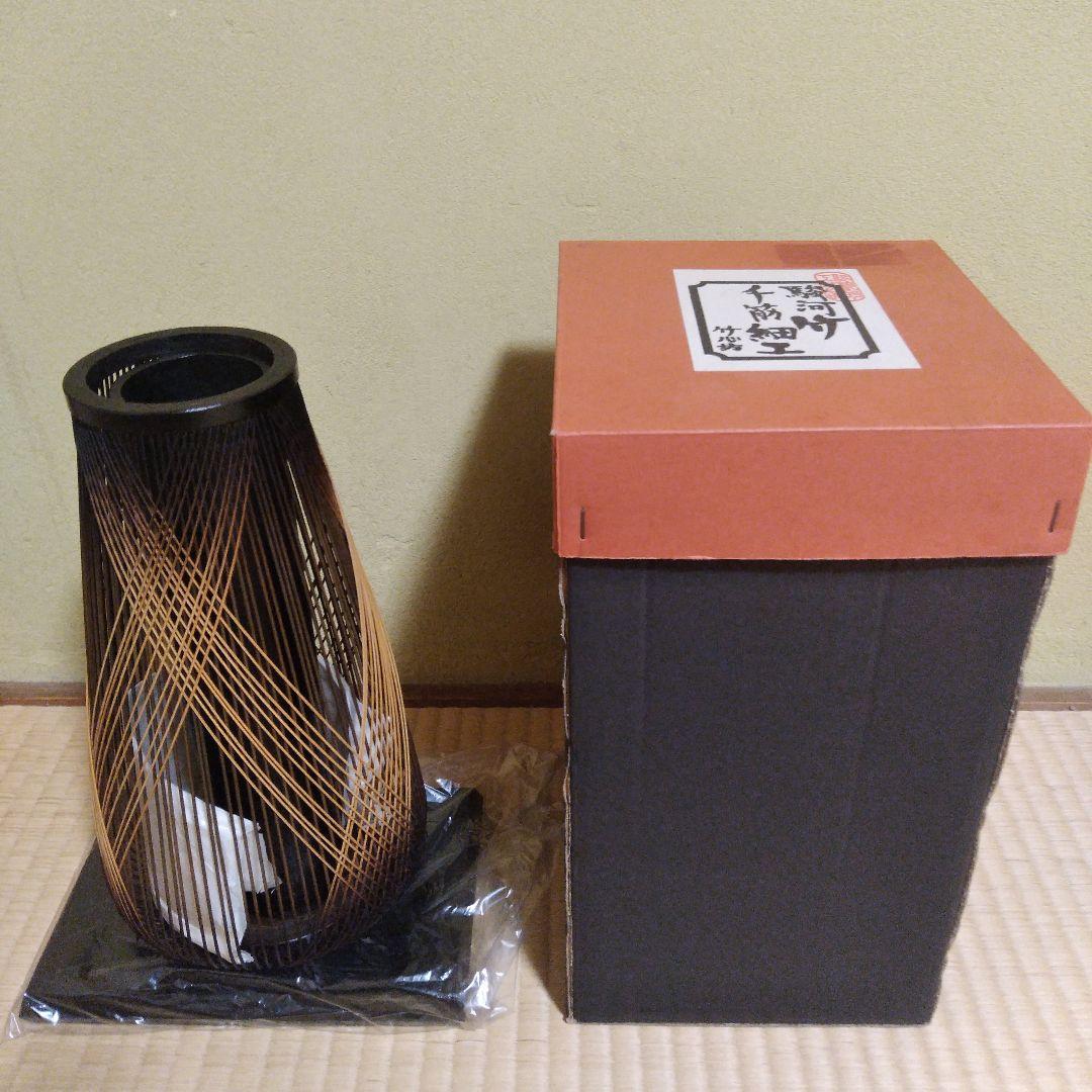 駿河竹千筋細工　竹心坊　登龍