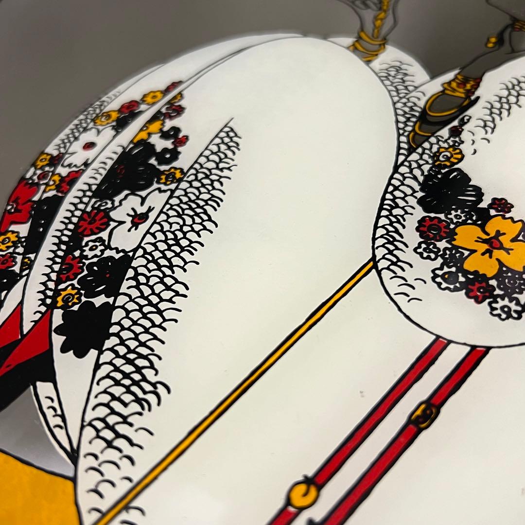 希少 ヴィンテージ VOGUE パブミラー 壁掛鏡 アンティーク ヴォーグ