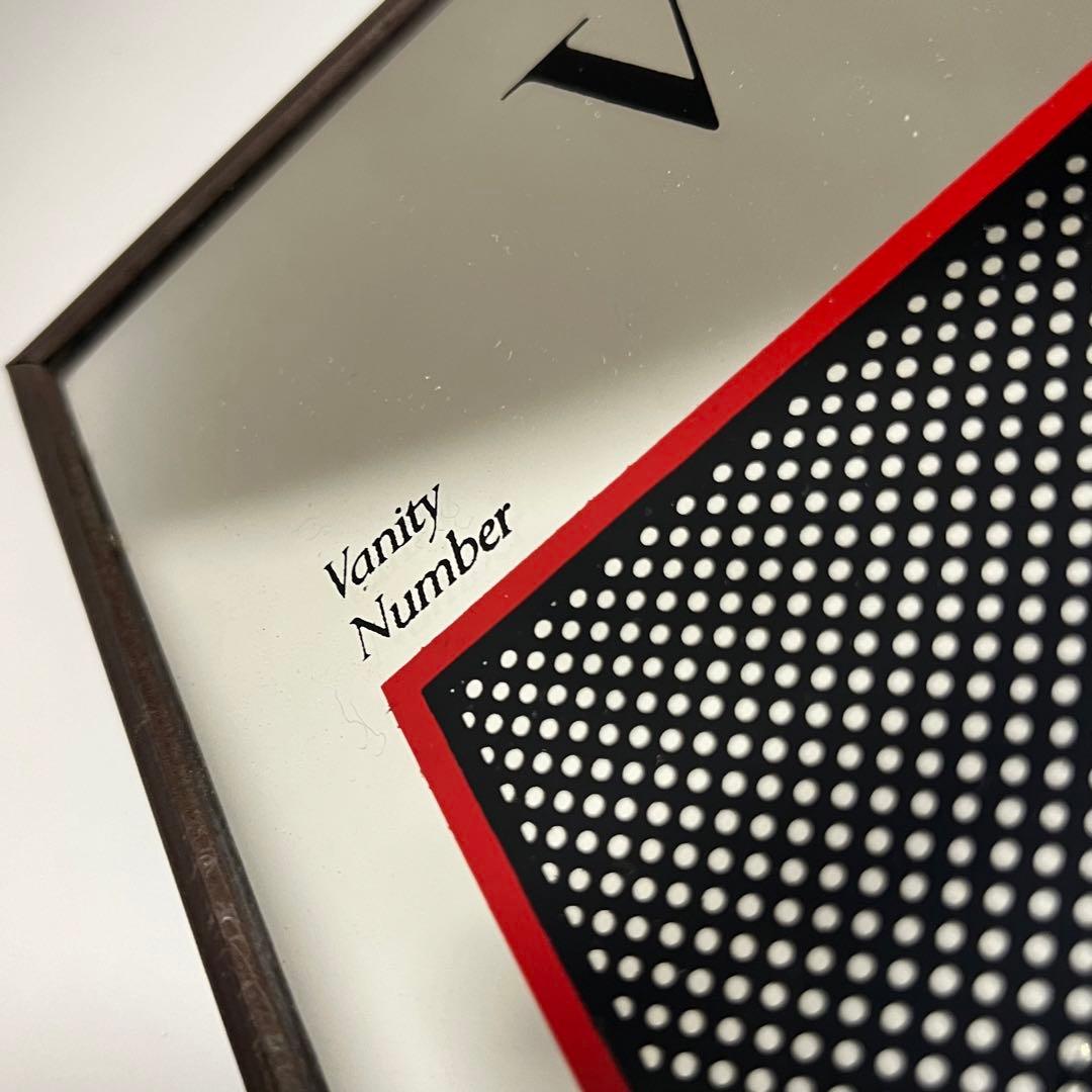 希少 ヴィンテージ VOGUE パブミラー 壁掛鏡 アンティーク ヴォーグ