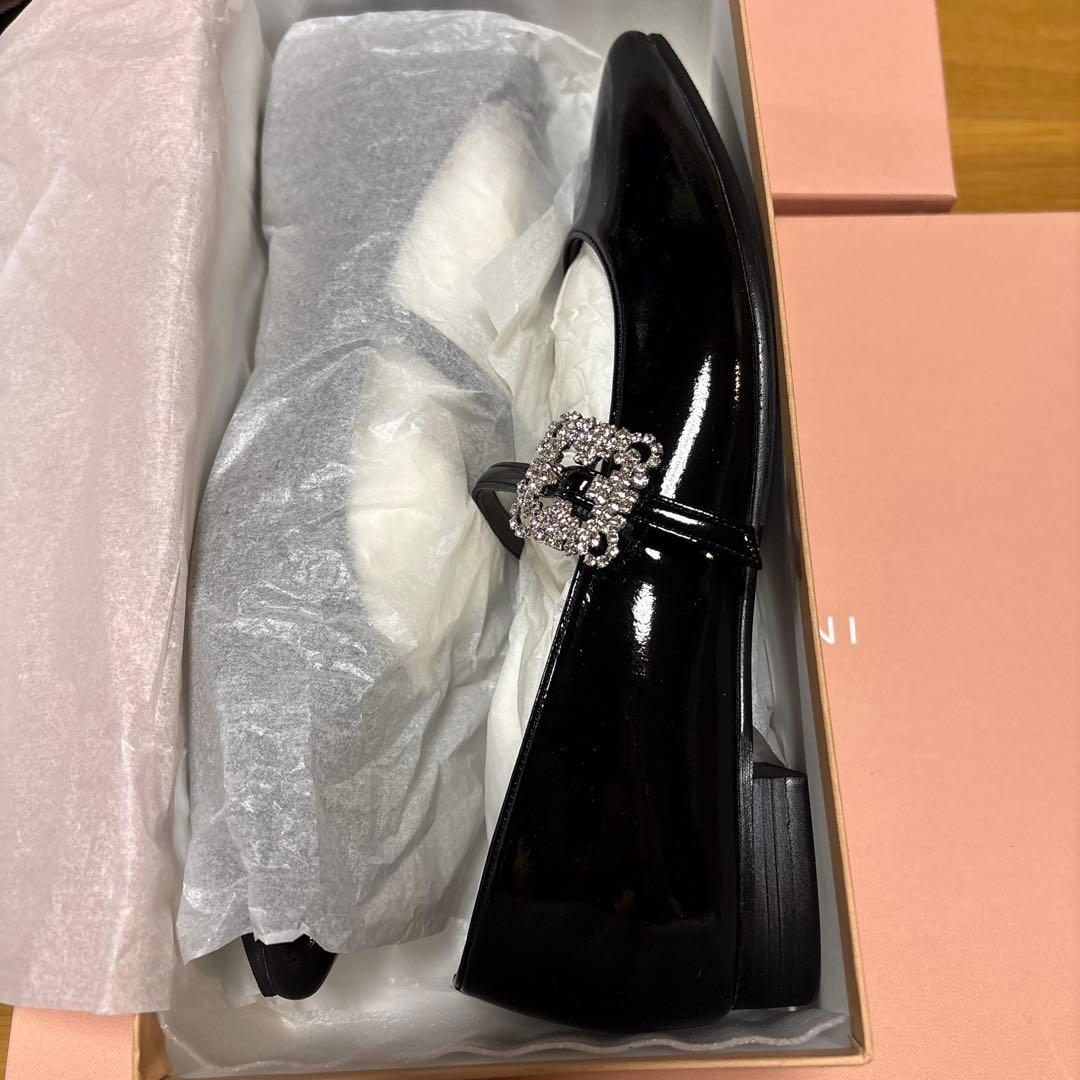 【新品】OHGA MERRY JANE 23.5 ブラック