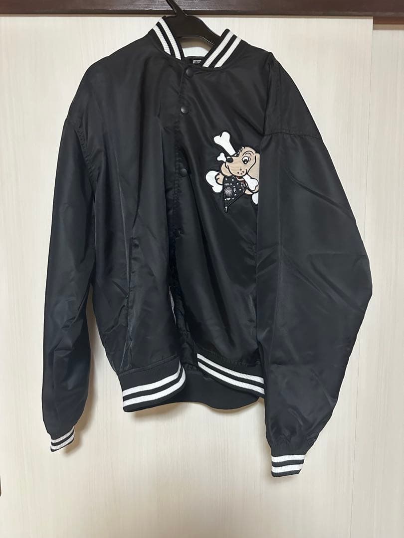 GALFY CRUTCH BRAND スタジャン 黒　ガルフィー