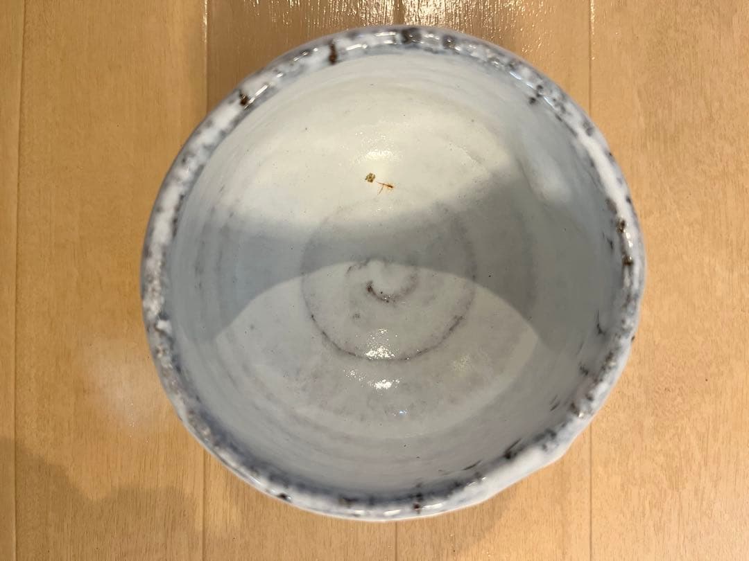 渋谷泥詩　茶碗　萩焼　北浜山　共箱　御台場窯 抹茶碗