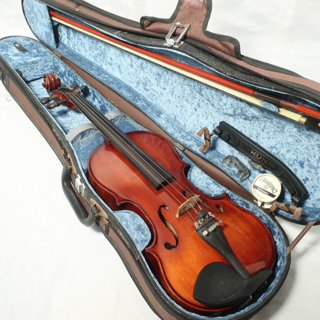 Artisan SVS-400 バイオリン 4/4 ケース 弓 KUN肩当 付属