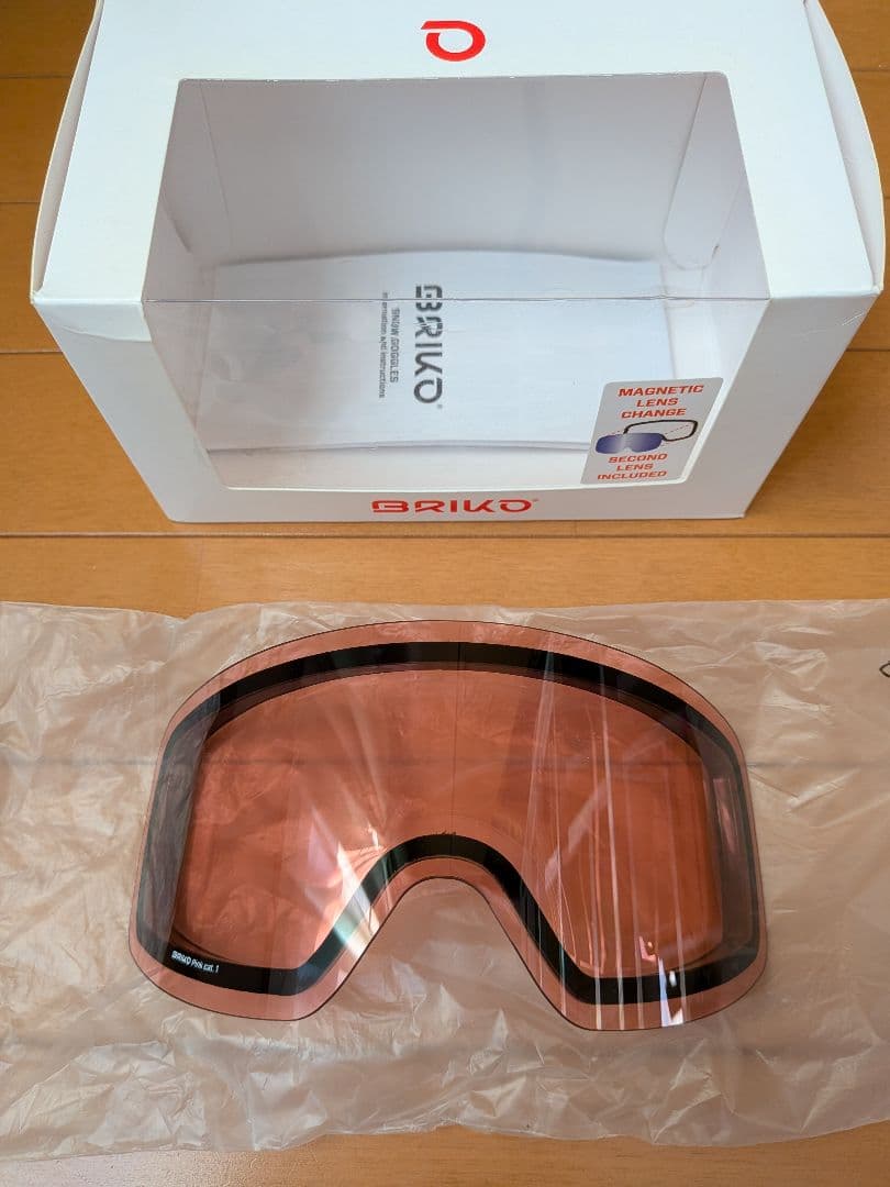 BRIKO マグネット交換式ゴーグル ミラー