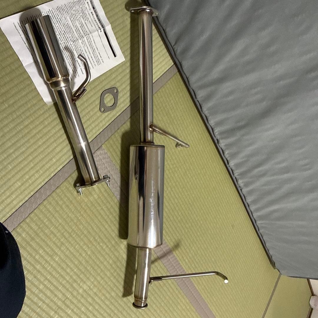 ZAWARD キャリー トラック マフラー EBD-DA16T ステンレス