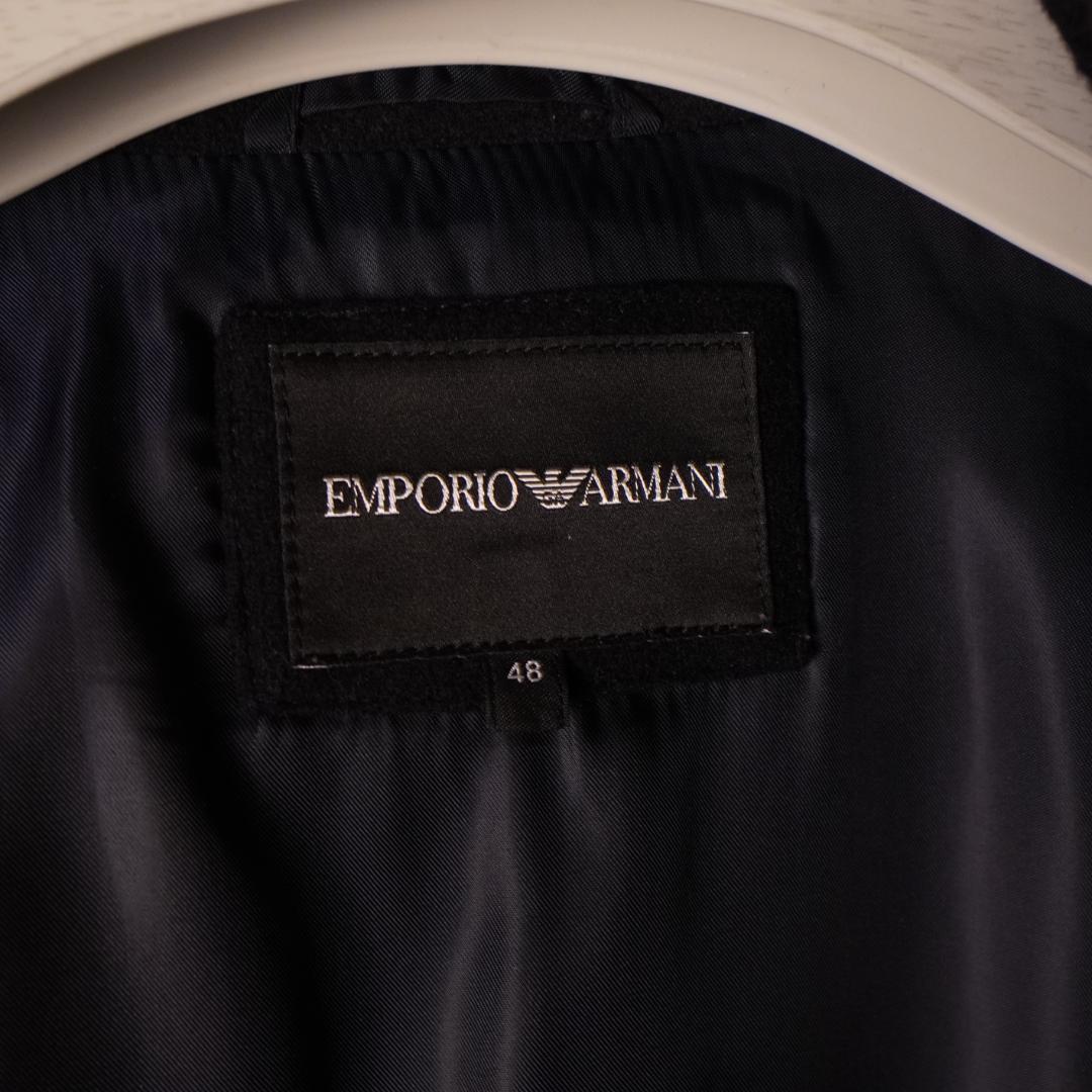 アルマーニ　ブラックジャケット 48