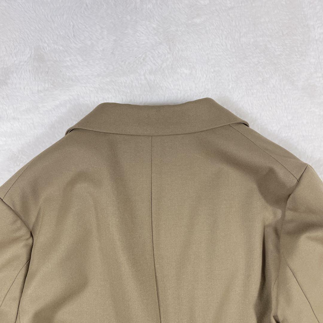 新品未使用タグ付き　ラウンジドレス　テーラードジャケット　シングル　ベージュ