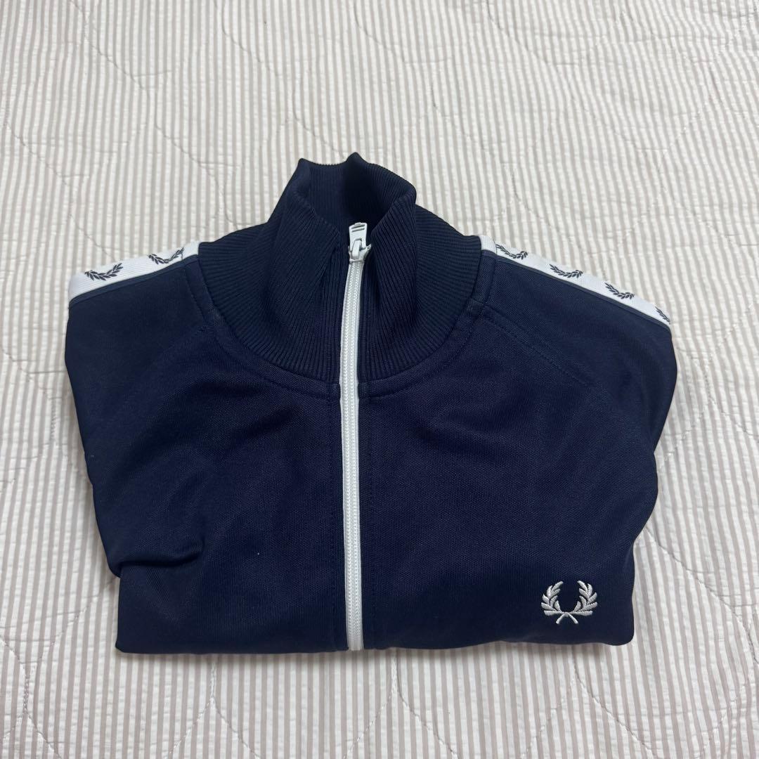 FRED PERRY ネイビー ジップアップジャージ