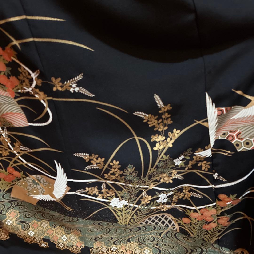 NO 116着物リメイクワンピース　留袖リメイクワンピース