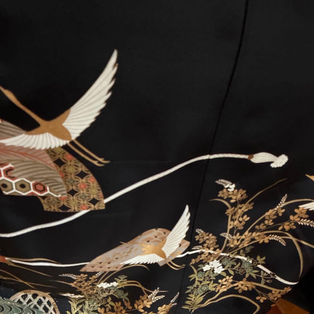 NO 116着物リメイクワンピース　留袖リメイクワンピース