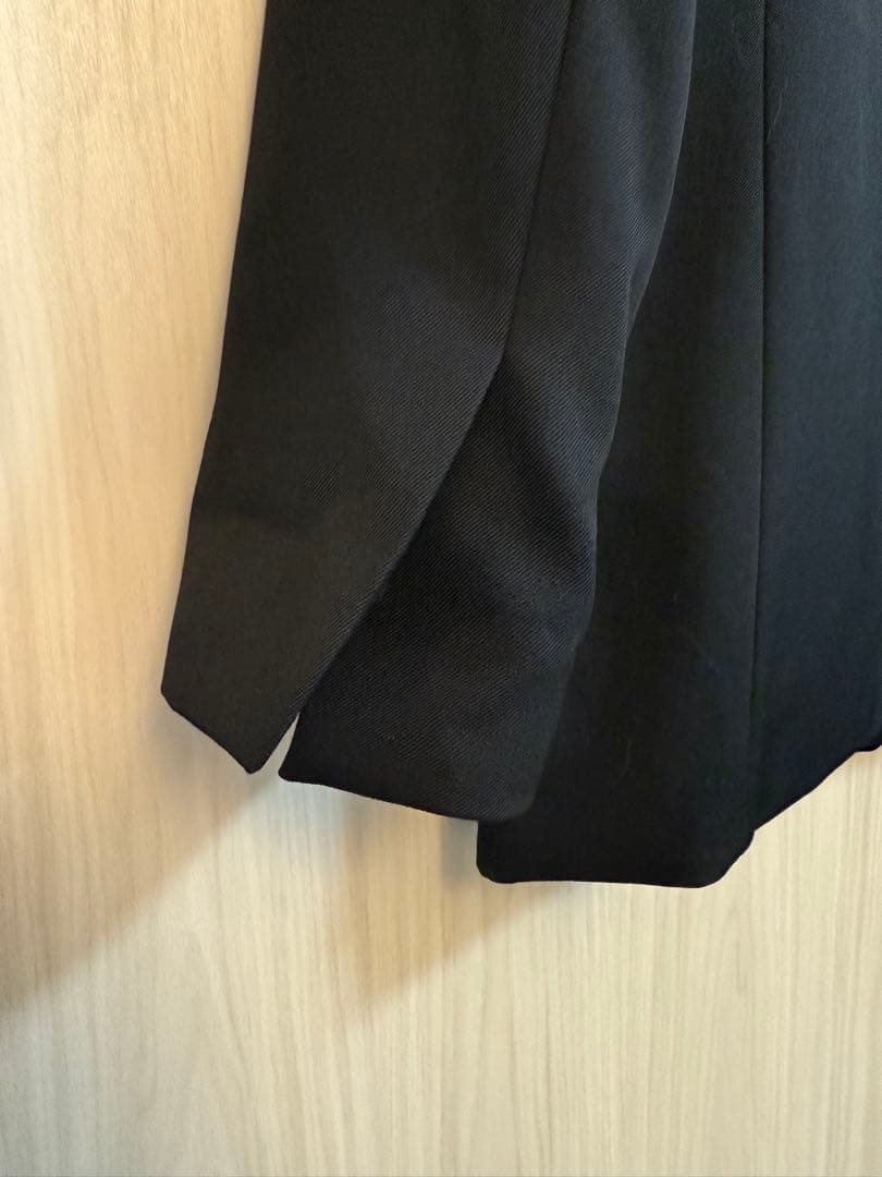 NOBLE ウールツイルノーカラージャケット