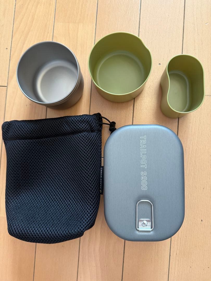 【パーゴワークス】トレイルポットS900・トレイルカップ300セット