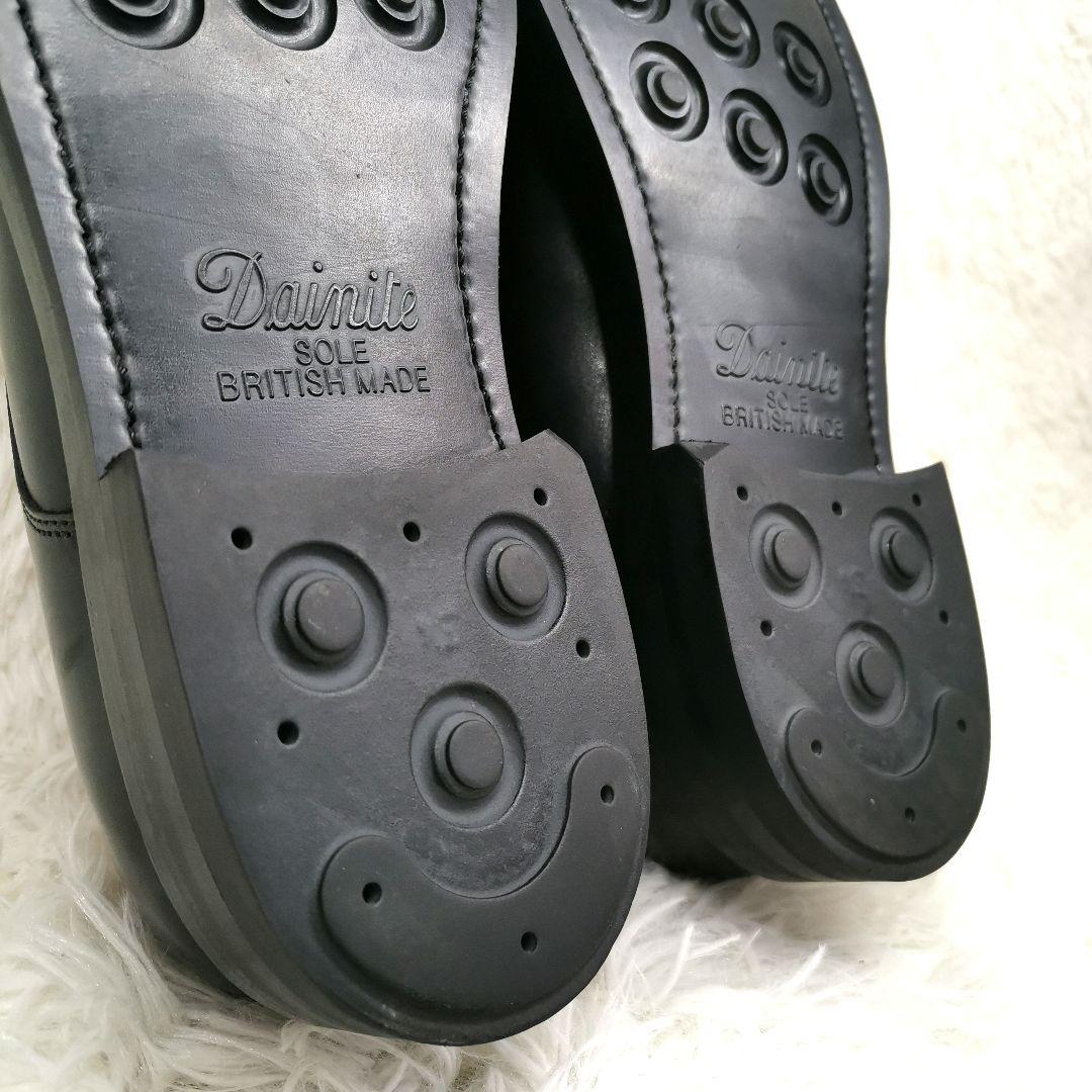 【極美品】HARROGATE　EDGEWARE　 Uチップ　UK6.5　25cm