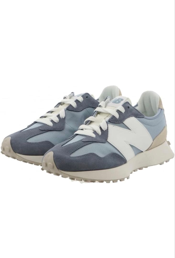 【美品】New Balance スニーカー327♡ネイビー24㎝