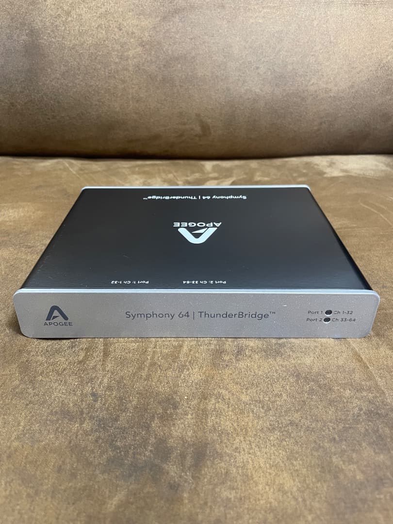 ラ*中様 APOGEE Symphony I/O 2x6 ThunderBrid