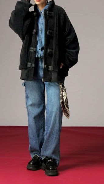 アンティカ アウター チャイナボタン MA-1風