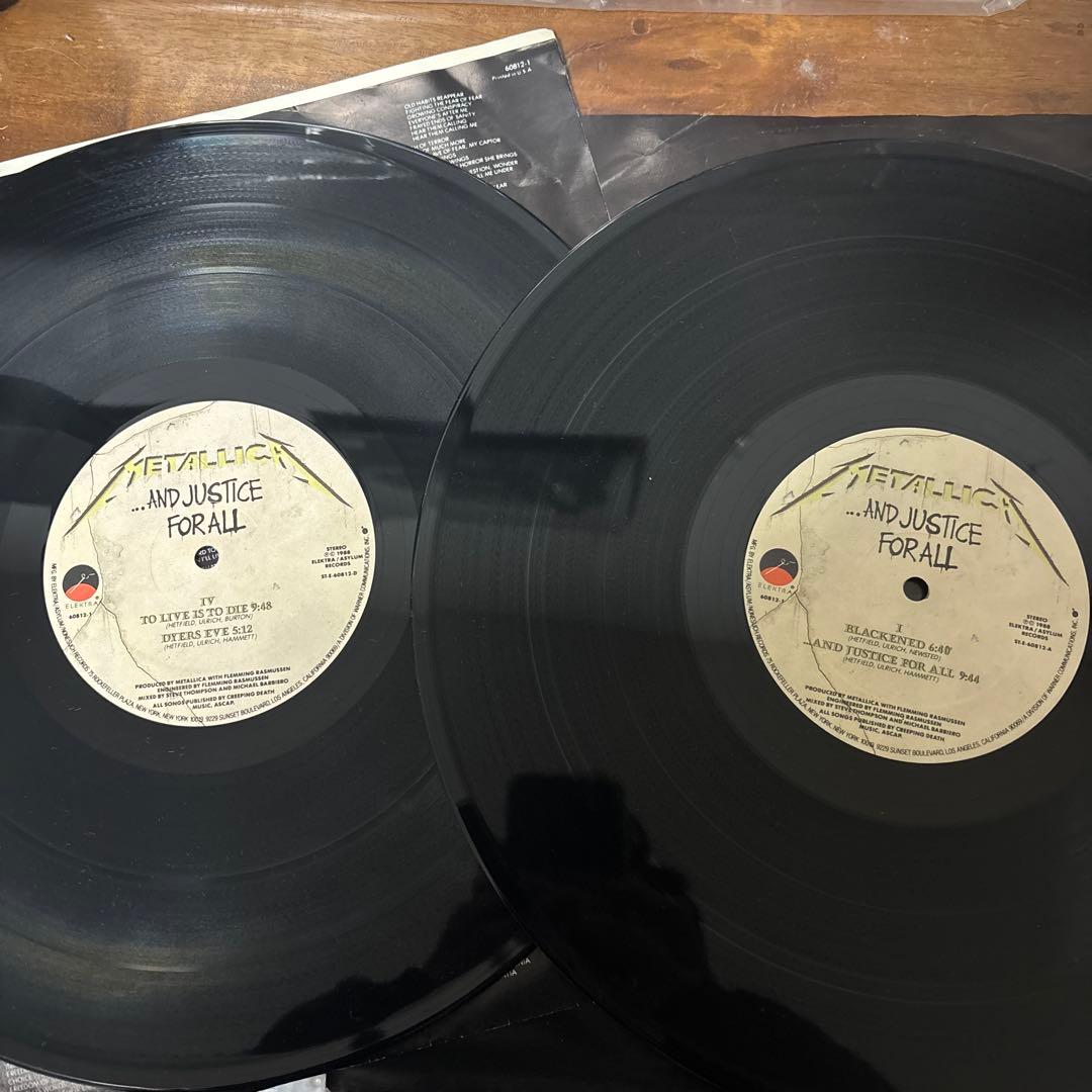 llica ...And Justice for All レコード