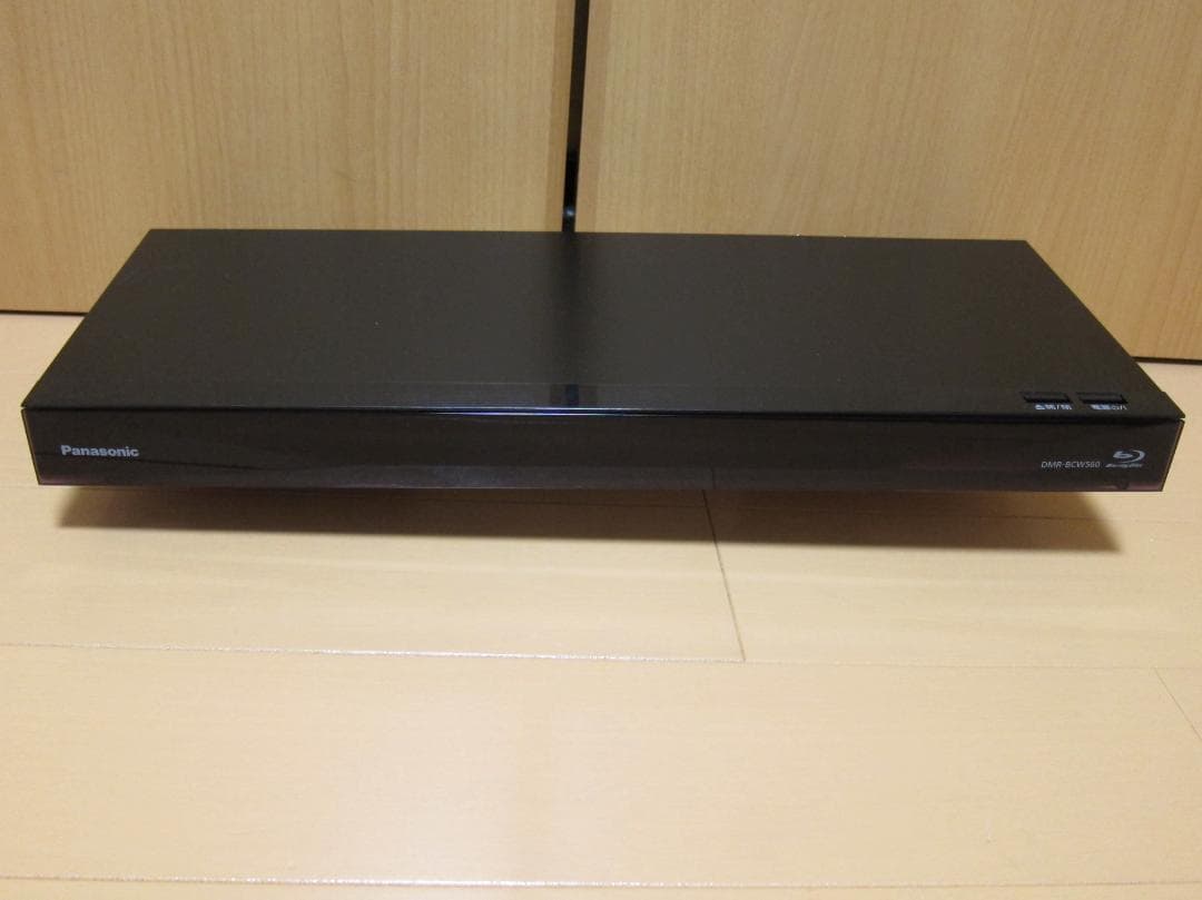 リモコン付属。新品500GBへ交換！Panasonic DMR-BCW560