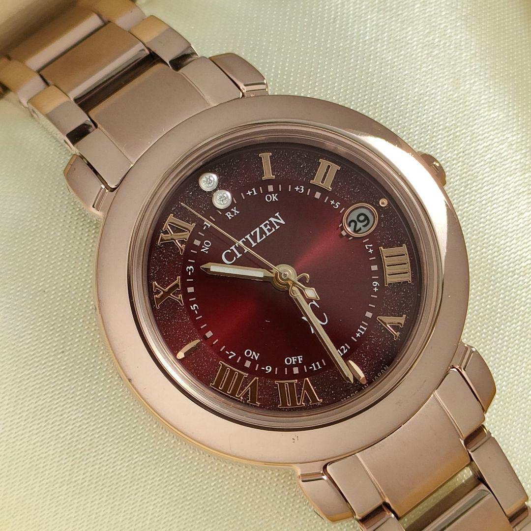 ◆稀少◆百貨店限定 CITIZEN XC/ クロスシー 電波時計( ルキア