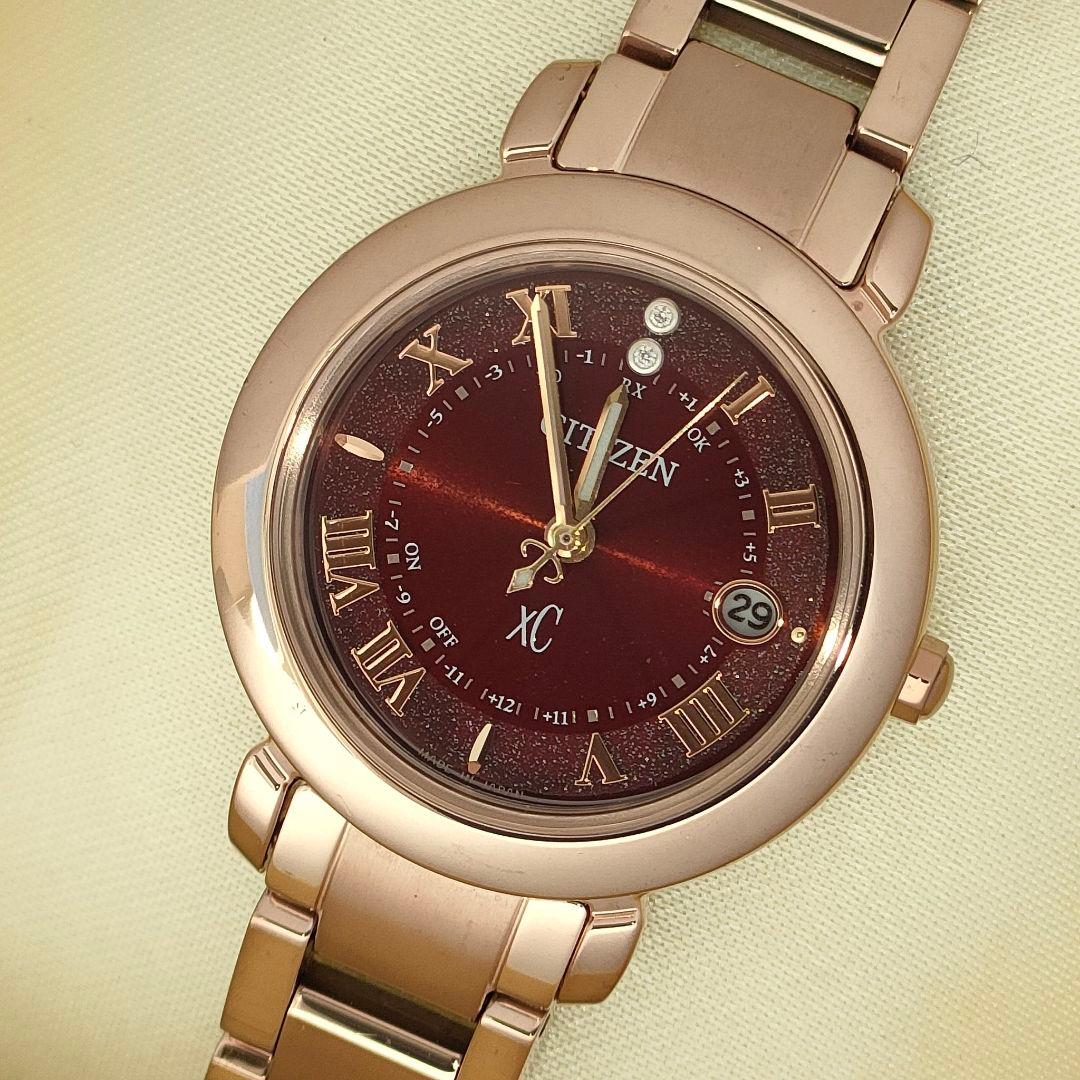 ◆稀少◆百貨店限定 CITIZEN XC/ クロスシー 電波時計( ルキア