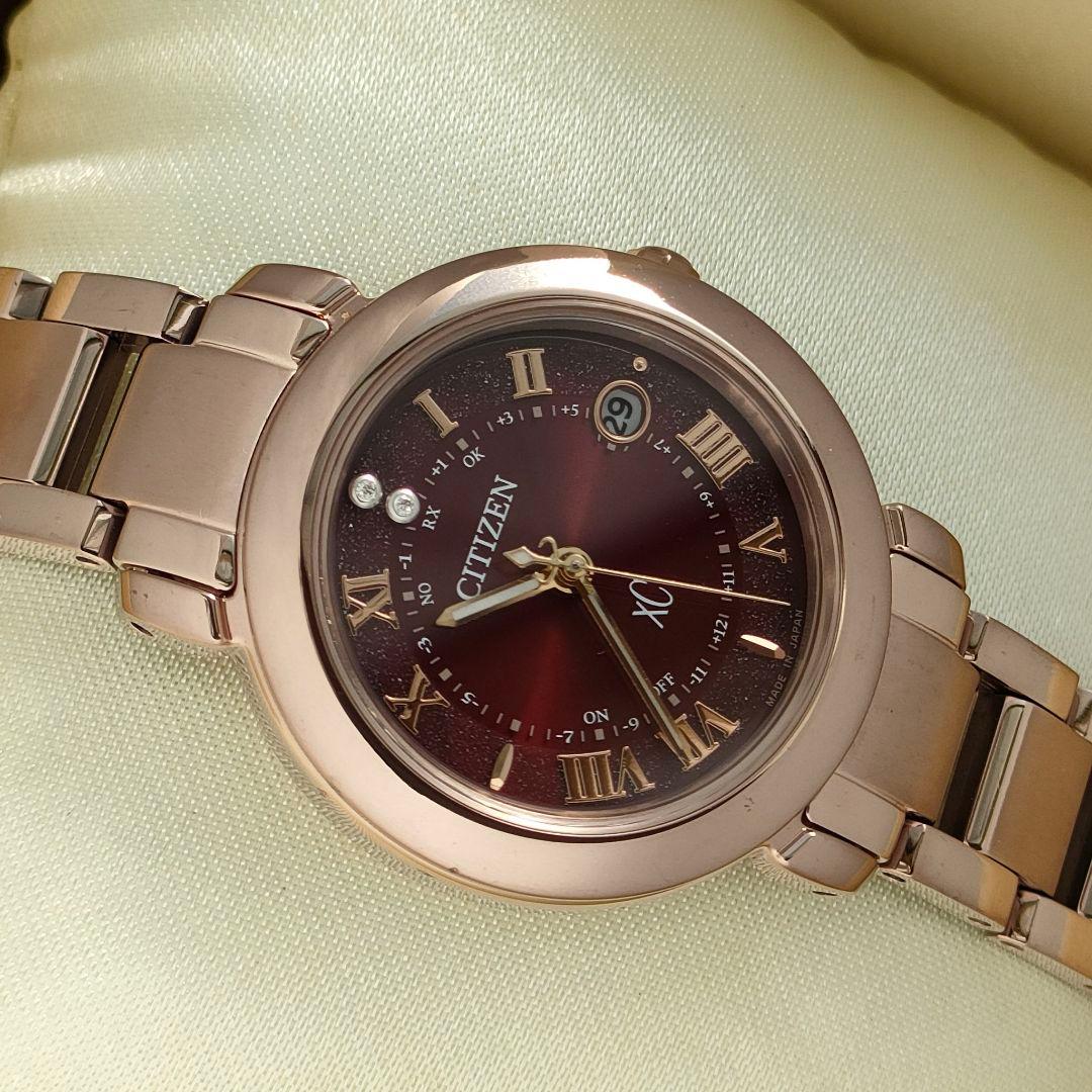 ◆稀少◆百貨店限定 CITIZEN XC/ クロスシー 電波時計( ルキア