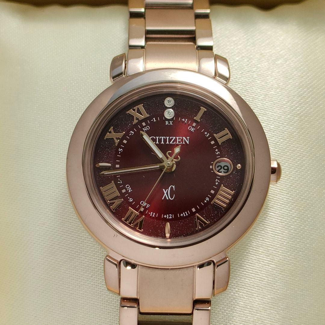 ◆稀少◆百貨店限定 CITIZEN XC/ クロスシー 電波時計( ルキア