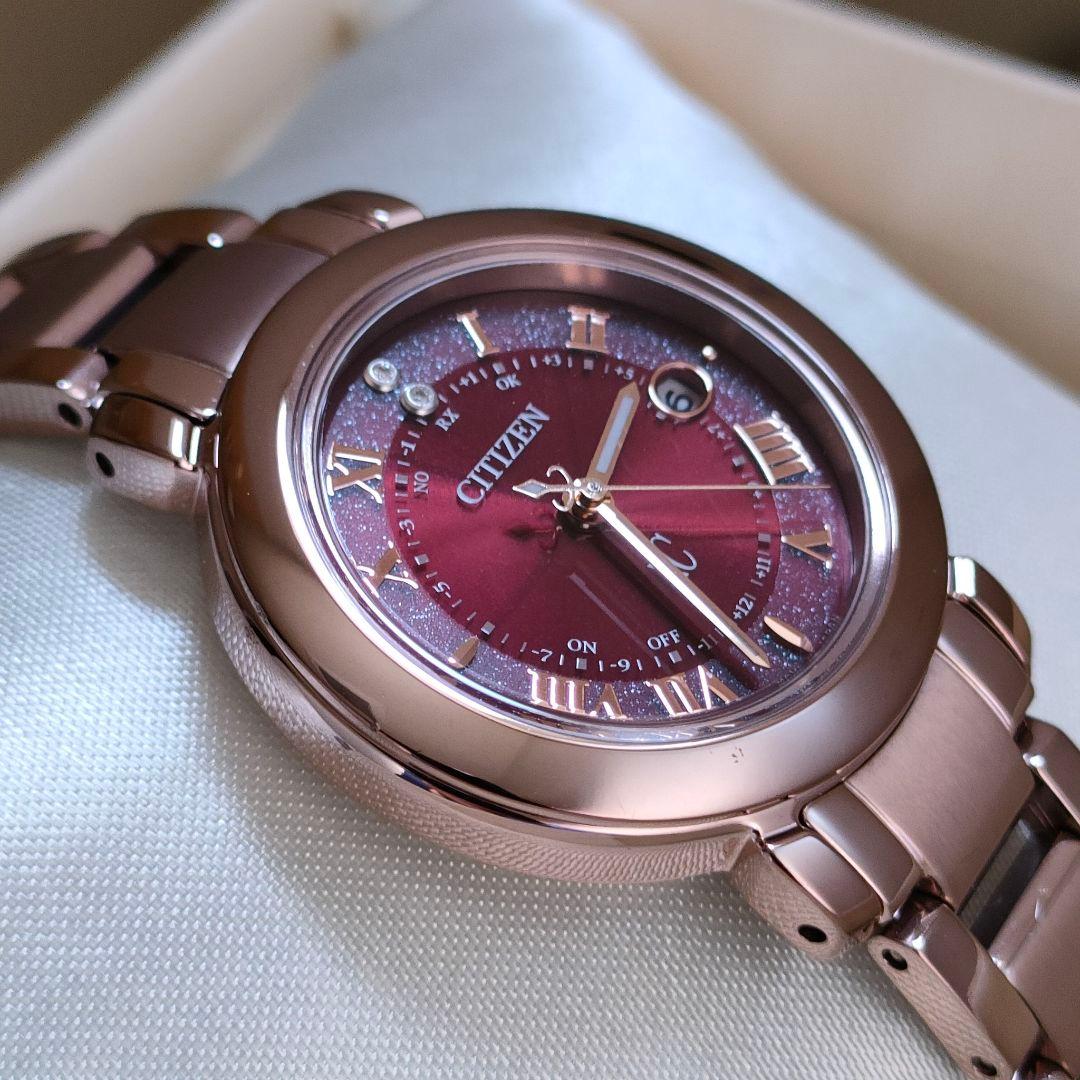 ◆稀少◆百貨店限定 CITIZEN XC/ クロスシー 電波時計( ルキア