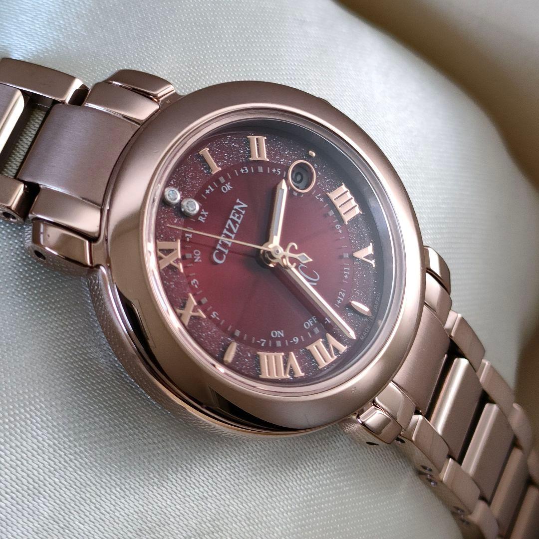 ◆稀少◆百貨店限定 CITIZEN XC/ クロスシー 電波時計( ルキア
