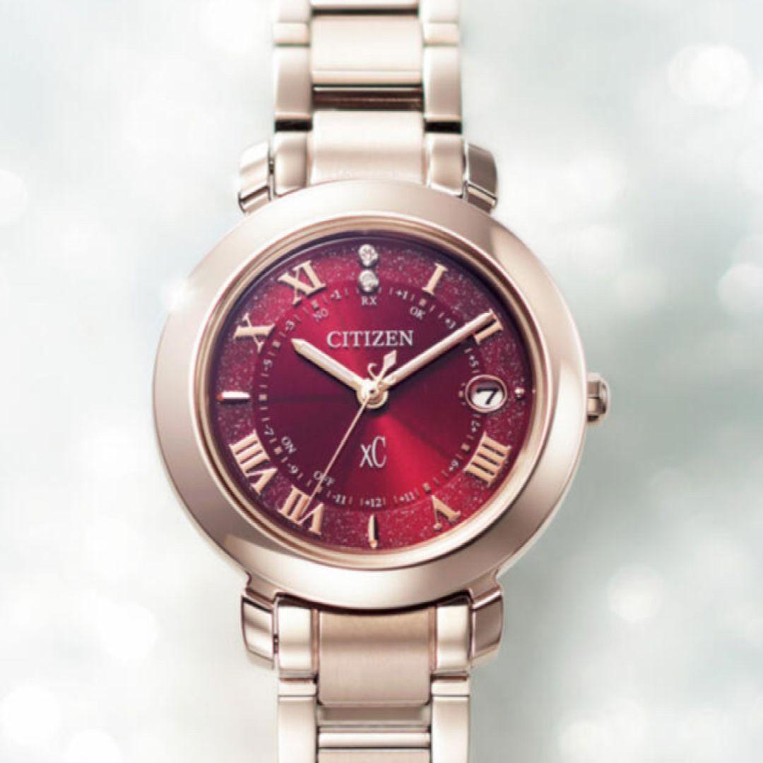 ◆稀少◆百貨店限定 CITIZEN XC/ クロスシー 電波時計( ルキア