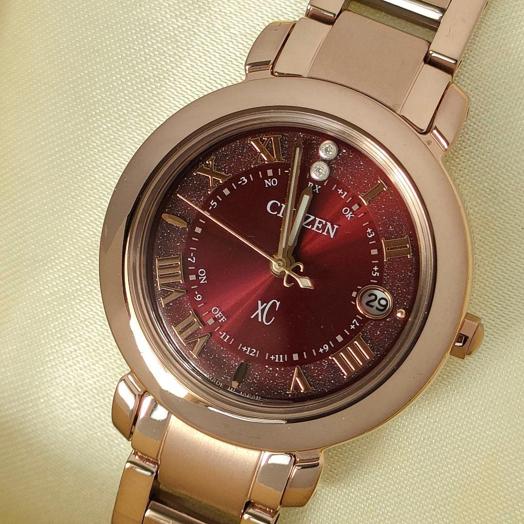 ◆稀少◆百貨店限定 CITIZEN XC/ クロスシー 電波時計( ルキア