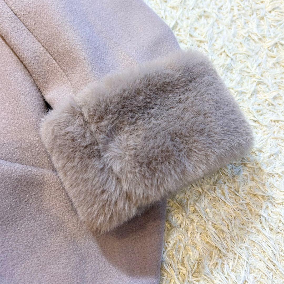 【超希少✨️ヴィヴィアンウエストウッド】 イタリア製 オーブ ファー付き コート